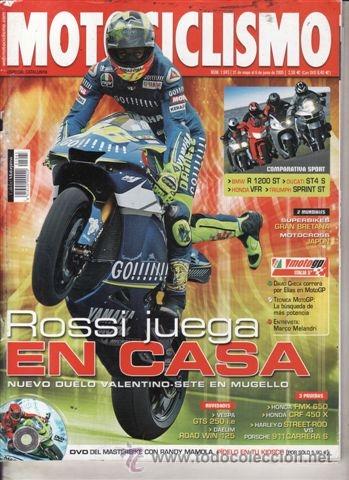 Voitures et Motocyclettes: REVISTA MOTOCICLISMO N&ordm; 1945 A&Ntilde;O 2005. PRUEBA: HONDA FMX 650. HONDA CRF 450X. COMP: BMW R 1200 ST