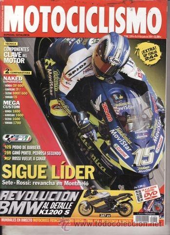 Cars and Motorcycles: REVISTA MOTOCICLISMO N&ordm; 1894 A&Ntilde;O 2004. PRU: BMW K 1200 S. HYOSUNG COMENT 650. COMP: HONDA CBF 600,