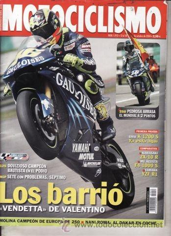Autos und Motorr&auml;der: REVISTA MOTOCICLISMO N&ordm; 1912 A&Ntilde;O 2004. PRUEBA: BMW K 1200 S. DAELIM S2 250. KYMCO MXU 250. COMPARATI