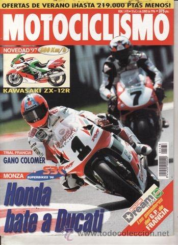Autos und Motorr&auml;der: REVISTA MOTOCICLISMO N&ordm; 1478 A&Ntilde;O 1996.