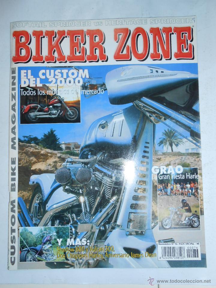 Coches y motocicletas: BIKER ZONE N&ordm; 76. TDKR27 - Foto 1