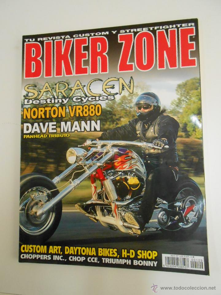Coches y motocicletas: BIKER ZONE N&ordm; 129. TDKR9 - Foto 1