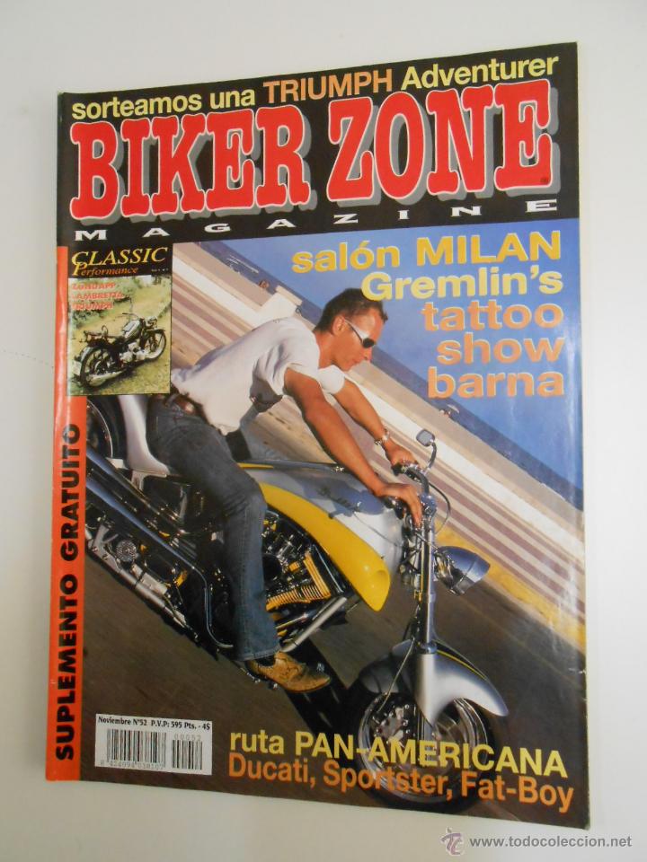 Coches y motocicletas: BIKER ZONE N&ordm; 52. TDKR9 - Foto 1
