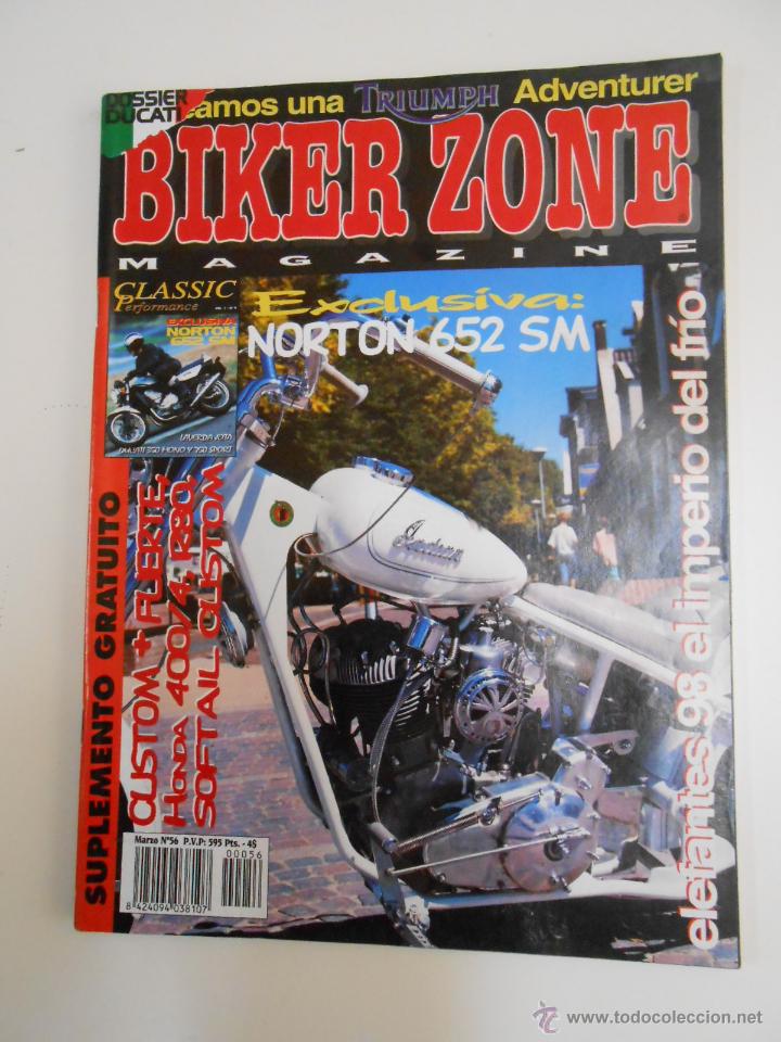 Coches y motocicletas: BIKER ZONE N&ordm; 56. TDKR9 - Foto 1