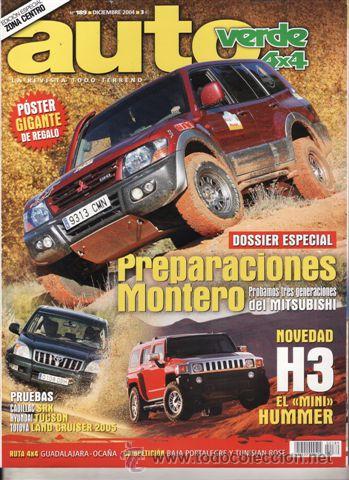 Voitures et Motocyclettes: REVISTA AUTOVERDE N&ordm; 189 A&Ntilde;O 2004. PRUEBA: CADILLAC SRX 4.6 V8 SPORT LUXURY. HUNDAI TUCSON 2.0 CRDI