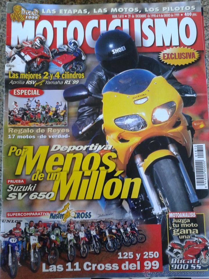 Cars and Motorcycles: REVISTA MOTOCICLISMO -- N&ordm; 1610 -- DICIEMBRE 1998 --