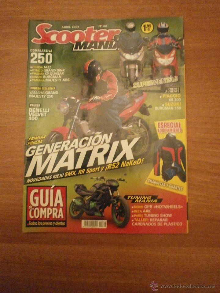 Autos und Motorr&auml;der: REVISTA SCOOTER -MANIA -ABRIL 2004- N&ordm; 66