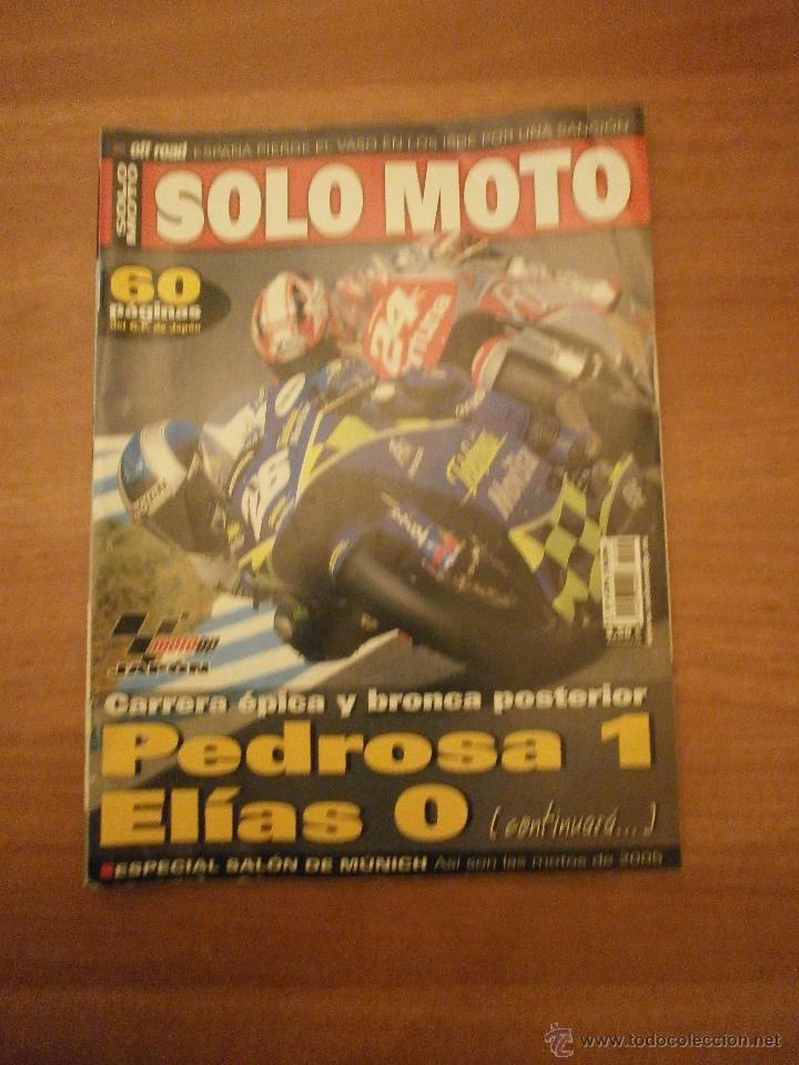 Automobili e Motociclette: REVISTA SOLO MOTO N&ordm; 1478- 21/9/ 2004-
