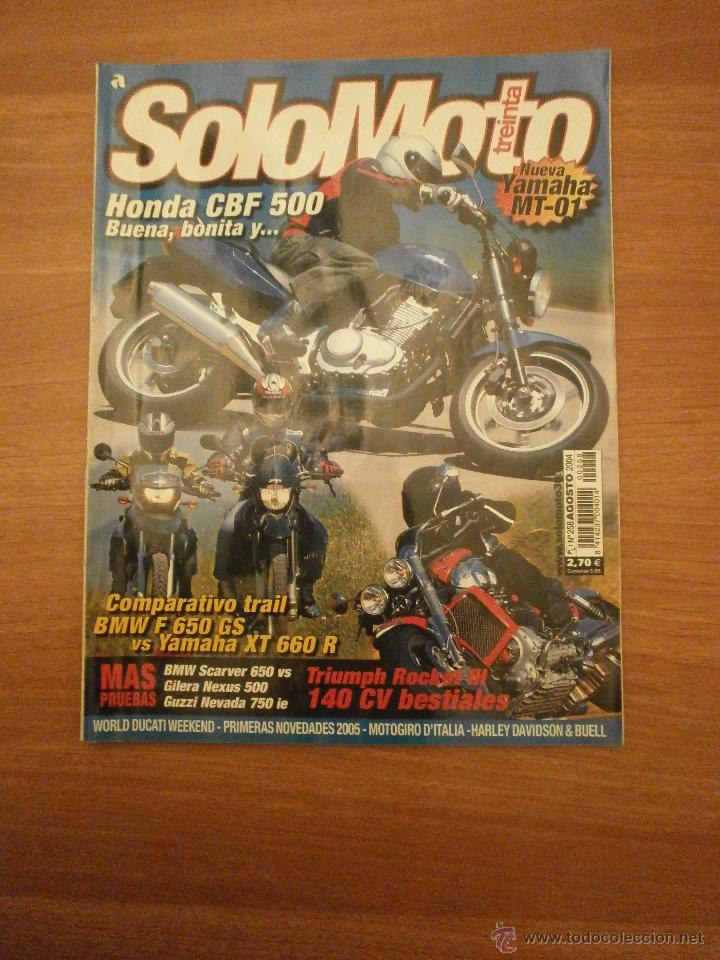 Autos und Motorr&auml;der: SOLO MOTO - AGOSTO 2004- N&ordm; 258