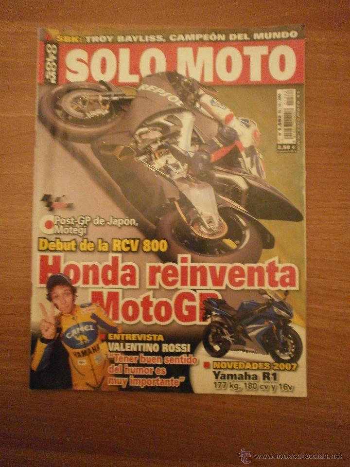 Autos und Motorr&auml;der: SOLO MOTO - N&ordm; 1582- 3/ 10/ 2006-
