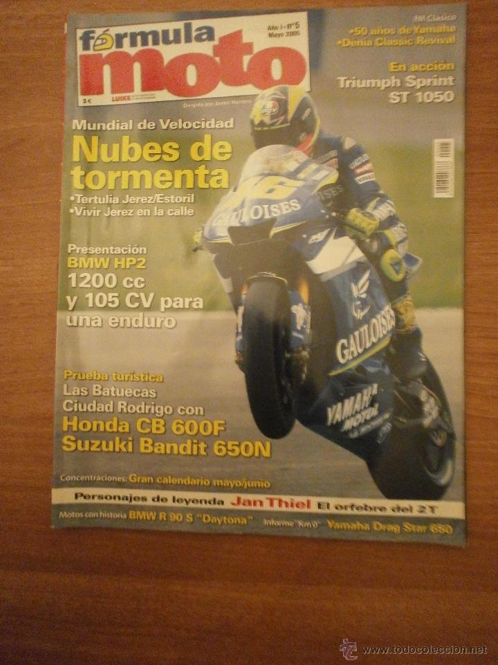 Automobili e Motociclette: REVISTA  FORMULA  MOTO  N&ordm; 5 --  MAYO 2005--