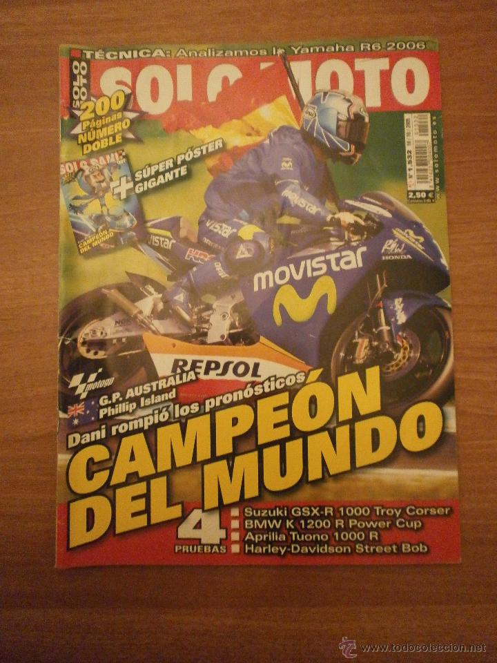 Autos und Motorr&auml;der: REVISTA SOLO MOTO - N&ordm; 1532-- 18--10-- 2005-