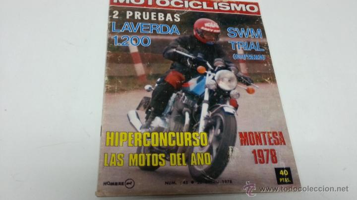 Carros e motociclos: ANTIGUA REVISTA MOTOCICLISMO - N&ordm; 544- ENERO 1978 -1996 123