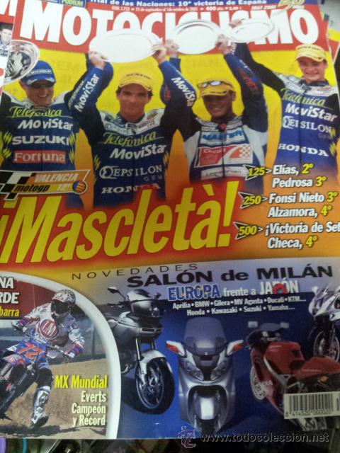 Cars and Motorcycles: REVISTA MOTOCICLISMO N&ordm; 1753 SEPTIEMPRE 2001