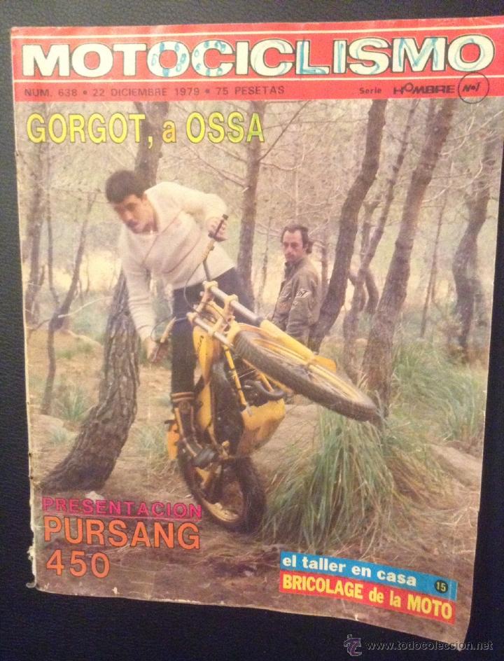 Automobili e Motociclette: revista motociclismo n&ordm; 638 de 1979