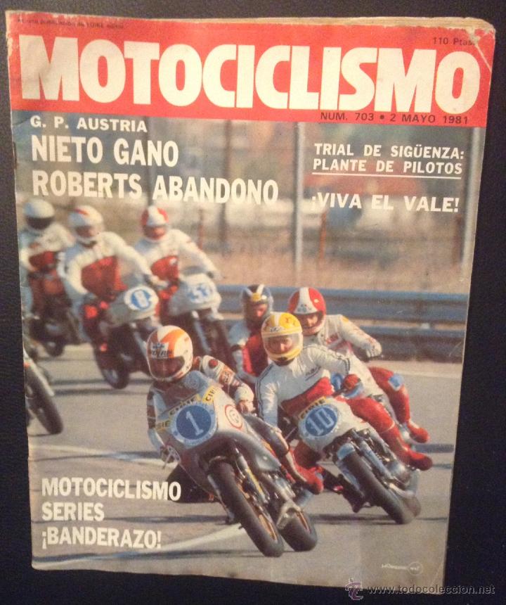 Automobili e Motociclette: revista motociclismo n&ordm; 703 de 1981