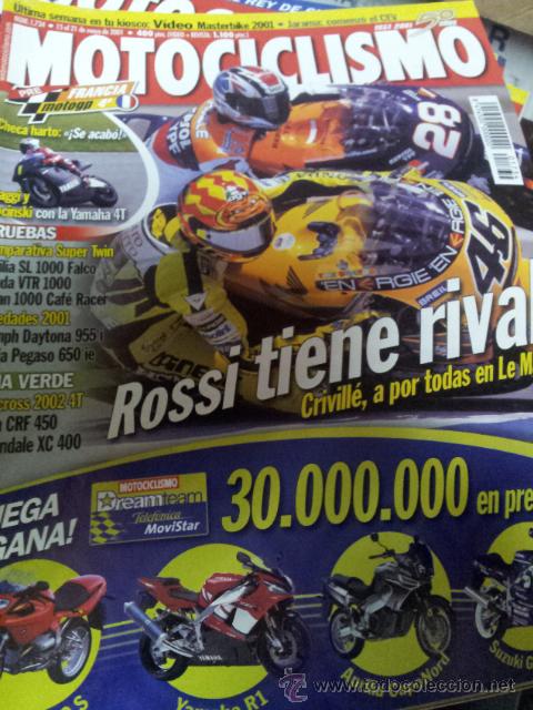 Cars and Motorcycles: REVISTA MOTOCICLISMO N&ordm; 1734 SEPTIEMPRE 2001