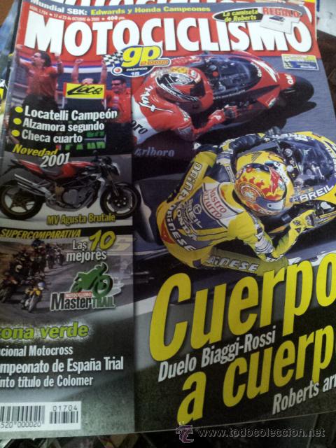 Voitures et Motocyclettes: REVISTA MOTOCICLISMO N&ordm; 1704 SEPTIEMPRE 2000