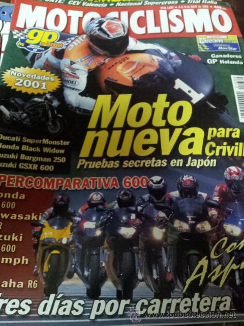 Voitures et Motocyclettes: REVISTAS MOTOCICLISMO N&ordm; 1689 SEPTIEMPRE 2000