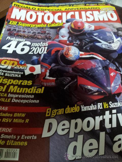 Voitures et Motocyclettes: REVISTAS MOTOCICLISMO N&ordm; 1727 SEPTIEMPRE 2001