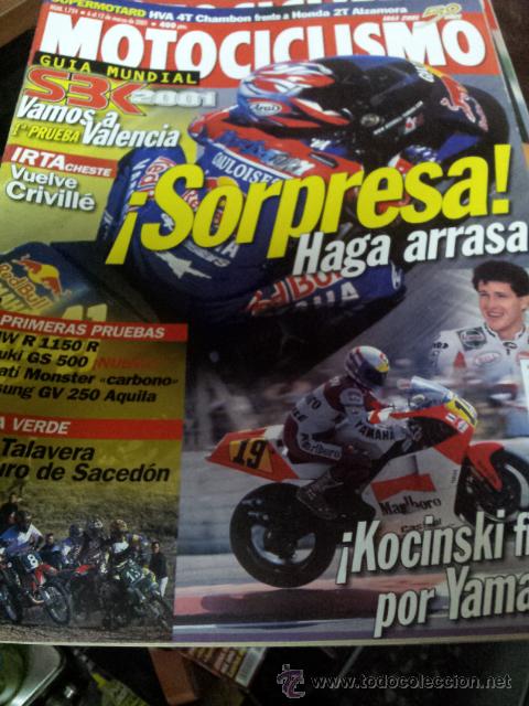 Voitures et Motocyclettes: REVISTAS MOTOCICLISMO N&ordm; 1724 SEPTIEMPRE 2001