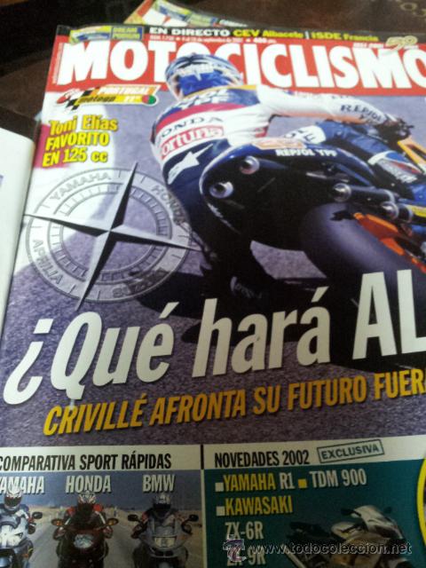 Voitures et Motocyclettes: REVISTA MOTOCICLISMO N&ordm; 1750 SEPTIEMPRE 2001