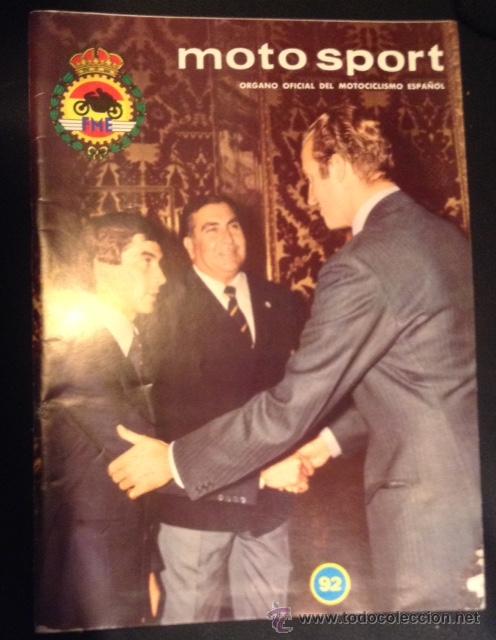 Automobili e Motociclette: revista de 1978 moto sport fme organo oficial del motociclismo espa&ntilde;ol n&ordm; 92