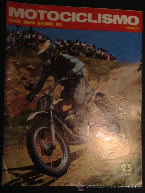 Automobili e Motociclette: revista motociclismo primera quincena septiembre 1973  a&ntilde;os 70