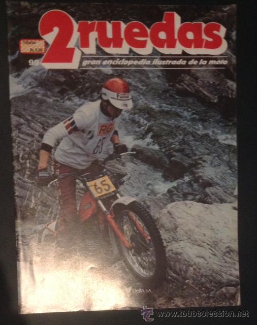 Voitures et Motocyclettes: revista fasciculo n&ordm; numero 99 de la gran enciclopedia ilustrada de la moto editorial delta