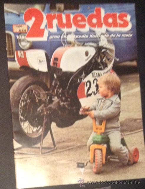 Voitures et Motocyclettes: revista fasciculo n&ordm; numero 105 de la gran enciclopedia ilustrada de la moto editorial delta