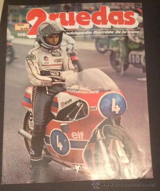 Voitures et Motocyclettes: revista fasciculo n&ordm; numero 106 de la gran enciclopedia ilustrada de la moto editorial delta
