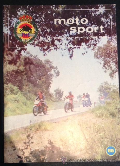 Automobili e Motociclette: revista de 1976 moto sport fme organo oficial del motociclismo espa&ntilde;ol n&ordm; 65