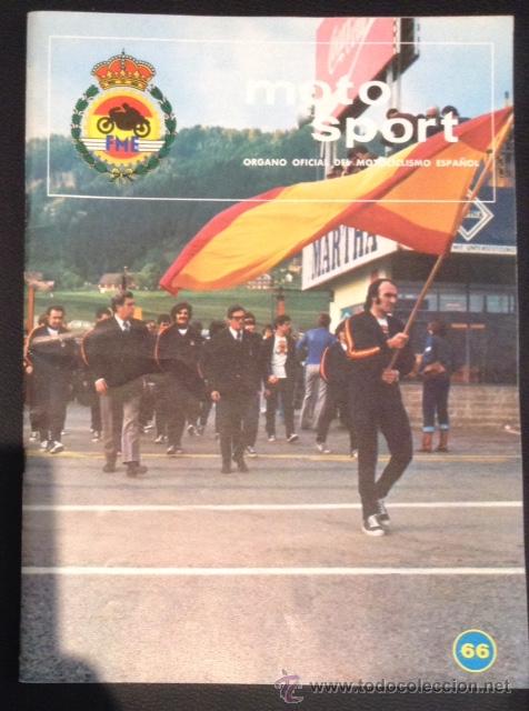 Automobili e Motociclette: revista de 1976 moto sport fme organo oficial del motociclismo espa&ntilde;ol n&ordm; 66