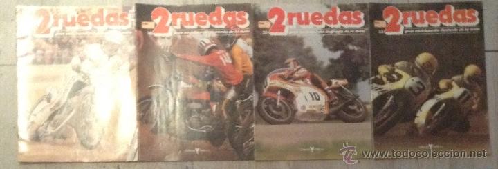 Voitures et Motocyclettes: lote revista 2 ruedas numero n&ordm; 14-31-32-33 gran enciclopedia ilustrada de la moto