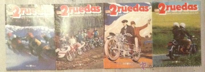 Voitures et Motocyclettes: lote revista 2 ruedas numero n&ordm; 34-35-37-40 gran enciclopedia ilustrada de la moto