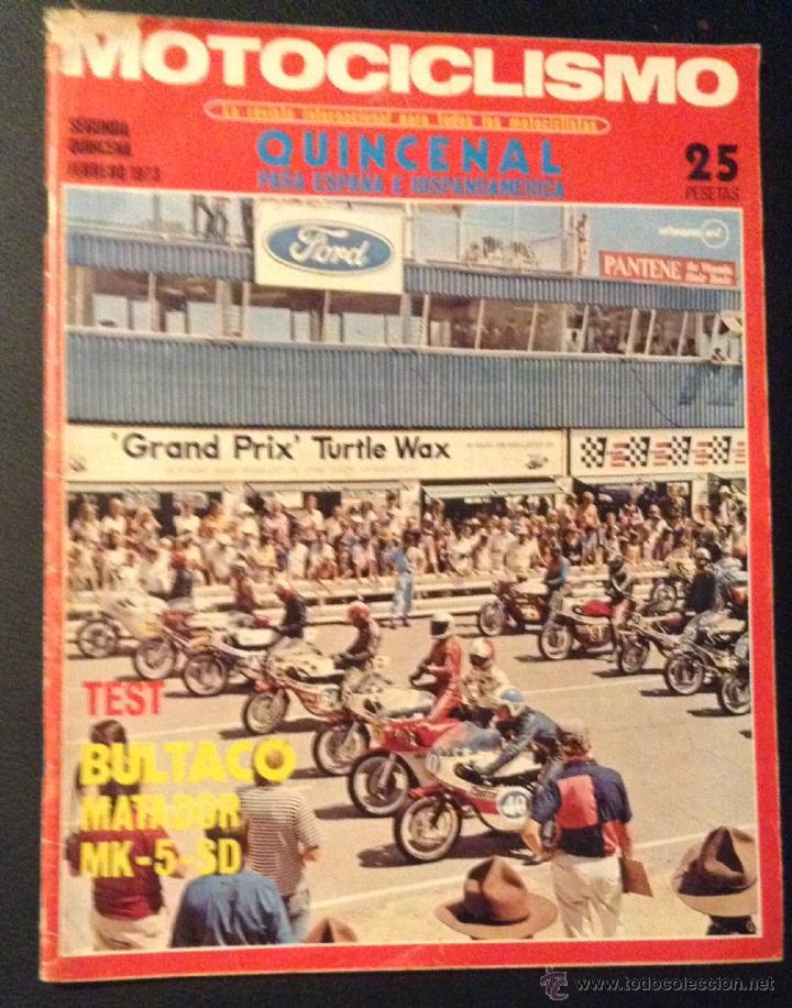 Cars and Motorcycles: revista motociclismo segunda quincena febrero 1973 matador mk-5 sd