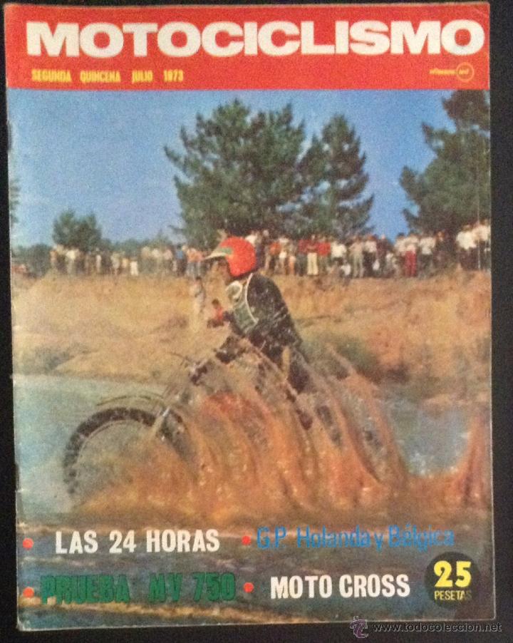 Cars and Motorcycles: revista motociclismo segunda quincena julio 1973 mv 750
