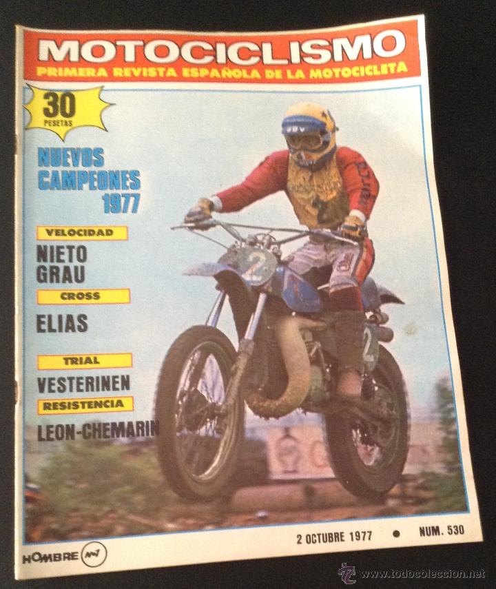 Cars and Motorcycles: revista motociclismo n&ordm; 530 de 1977