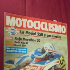 Coches y Motocicletas: MOTOCICLISMO. Nº 754. 129 MAYO 1982. G.P. ESPAÑA. NIETO. TORMO. ASPAR. PALOMO.