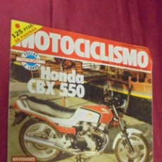 Coches y Motocicletas: MOTOCICLISMO. Nº 777. 20 NOVIEMBRE 1982. HONDA CBX 550. ANVIAN 125 COPA.