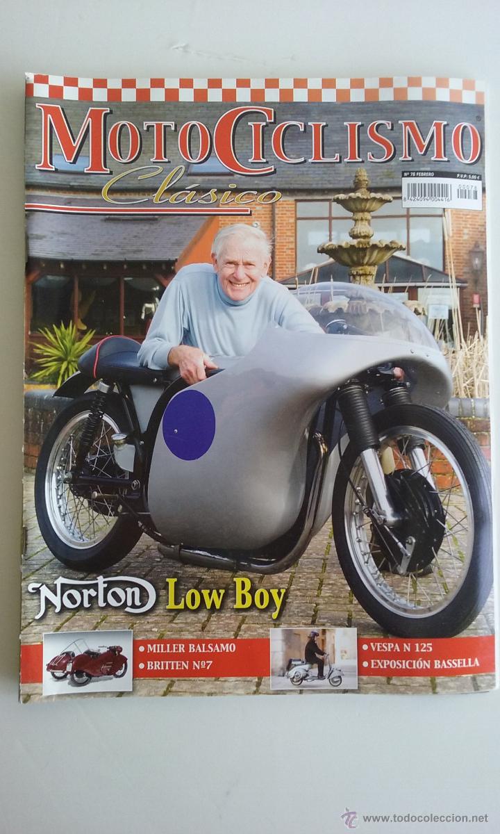 Coches y Motocicletas: REVISTA/MOTOCICLISMO CLASICO N&ordm;78. VESPA 125.