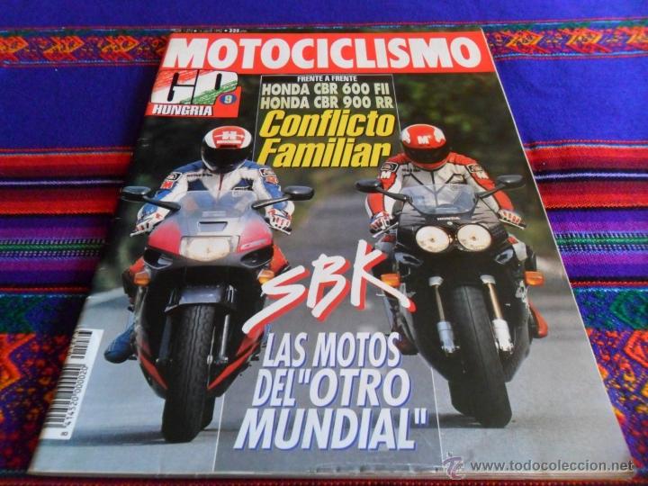 Voitures et Motocyclettes: MOTOCICLISMO N&ordm; 1273. 16-7-1992. 325 PTS. HONDA CBR 600 FII FRENTE 900 RR. MBE.