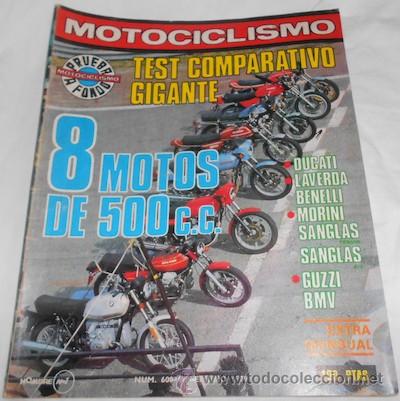 Voitures et Motocyclettes: MOTOCICLISMO N&ordm; 600, DE 1979