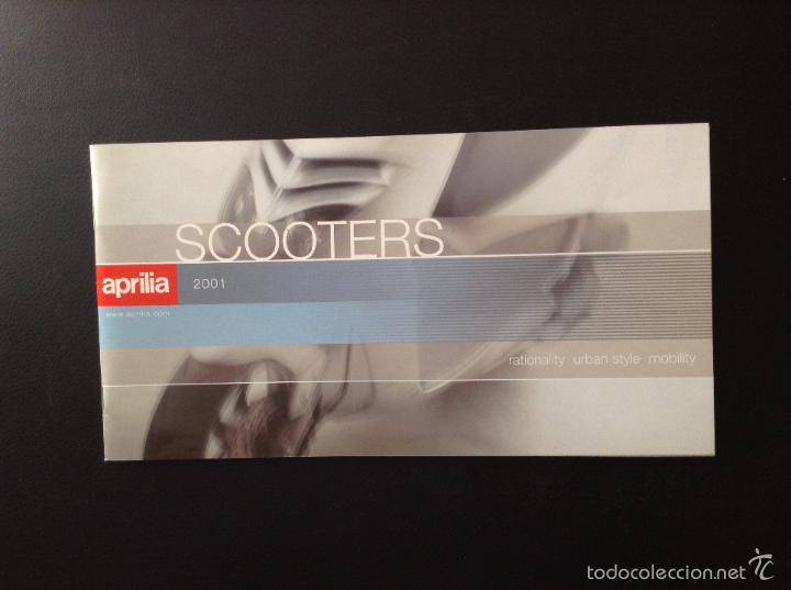 Automobili e Motociclette: Folleto catalogo publicidad original aprilia scooters y motorbikes de 2001 sr-habana-classic-rx ...