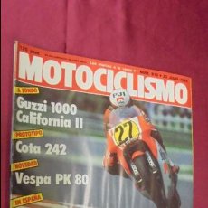 Coches y Motocicletas: MOTOCICLISMO. Nº 810 JULIO 1983. GUZZI 1000. KAWA 550 - KZ Y GPZ.