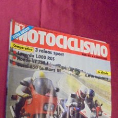 Coches y Motocicletas: MOTOCICLISMO. Nº 812. AGOSTO 1983. LAVERDA 1000 RGS. HONDA VF 750 F.