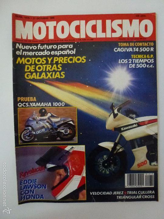 Coches y Motocicletas: MOTOCICLISMO. NÚMERO 1079. AÑO 1988. - Foto 1 - 56801495