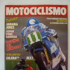 Coches y Motocicletas: MOTOCICLISMO. NÚMERO 1055. AÑO 1988.. Lote 56815974
