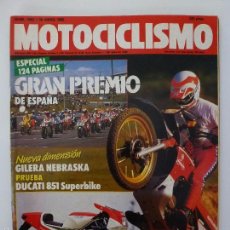 Coches y Motocicletas: MOTOCICLISMO. NÚMERO 1053. AÑO 1988.. Lote 56818456