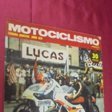 Coches y Motocicletas: MOTOCICLISMO. 2ª QUINCENA JUNIO 1974. PRUEBA GILERA-49.
